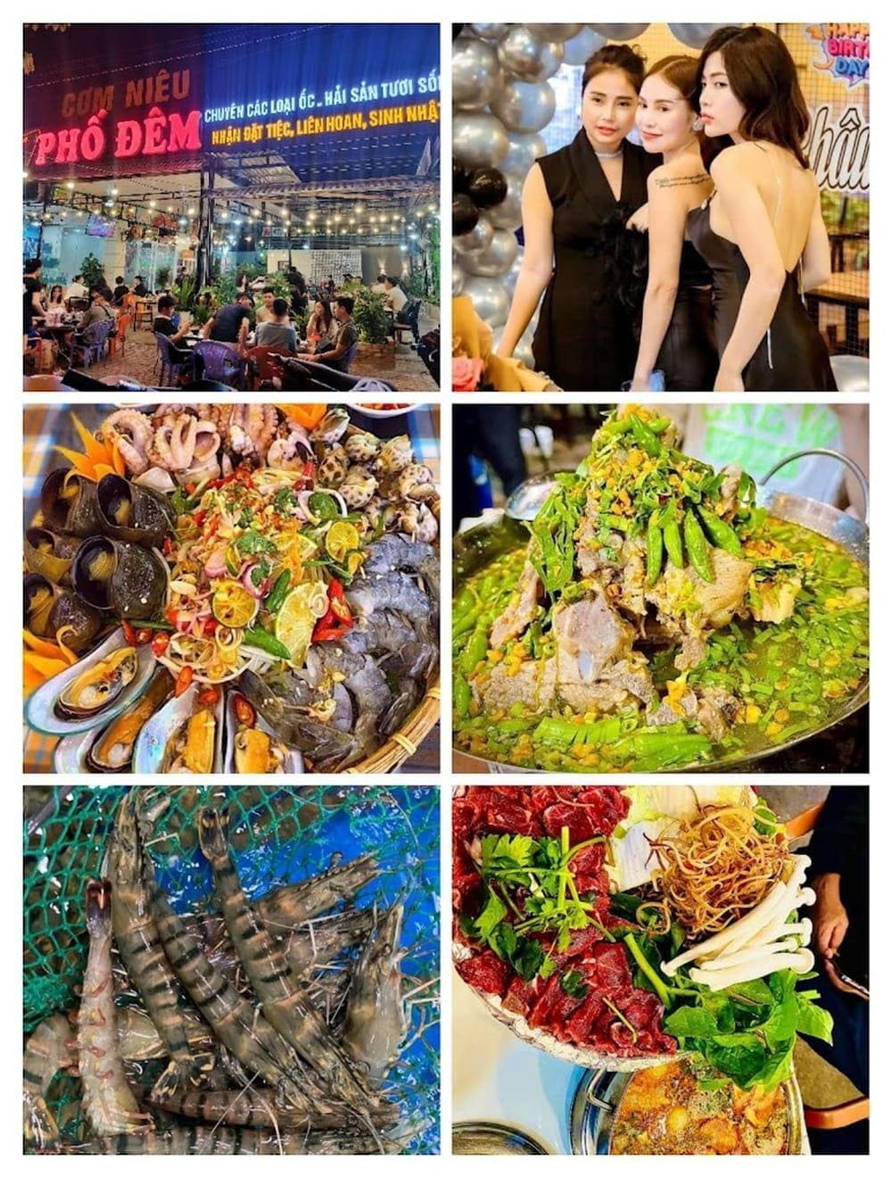 Địa chỉ ăn nhậu yêu thích của người địa phương và du khách (Nguồn: Quán Phố Đêm)